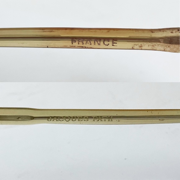 Vintage Jacques Fath Sunglasses Oversized New Old Stock Mod Retro Style Sunnies - Picture 11 of 11